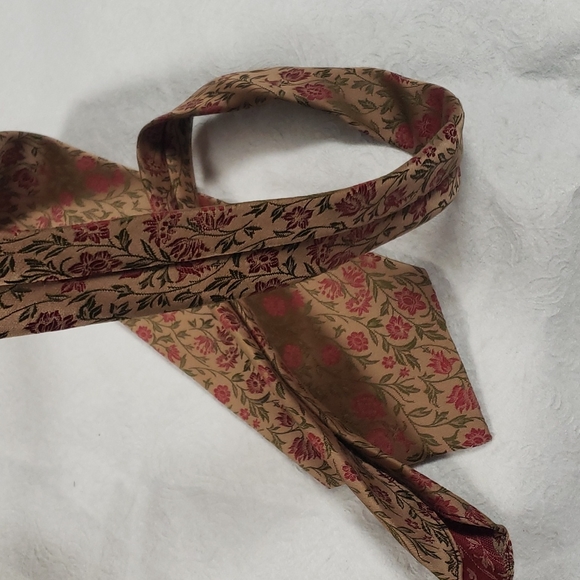 Vintage Mid-century King Diewiener Krawatte Trevira 4" XWide Necktie - Picture 7 of 11